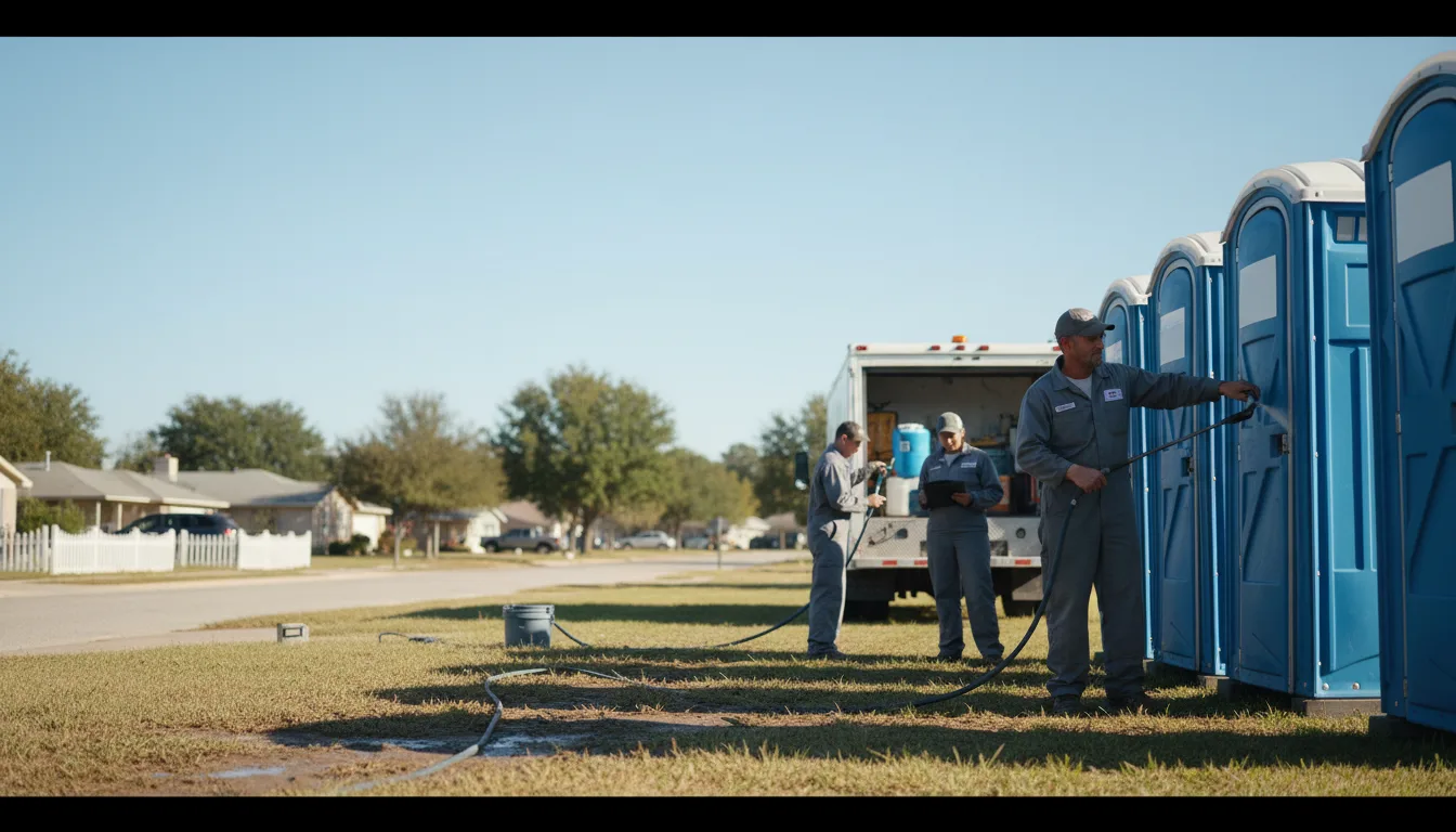 Long-Term Portable Toilet Rental in Bastrop, LA near me